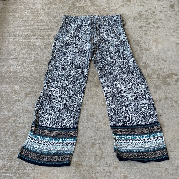 Rose & Thyme Boho Wide Leg Pants - Picture 13 of 13